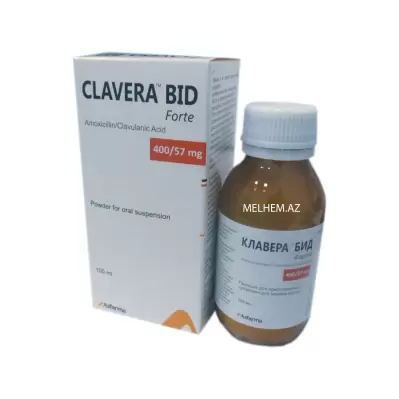 KLAVERA BID FORTE 400/57 MG