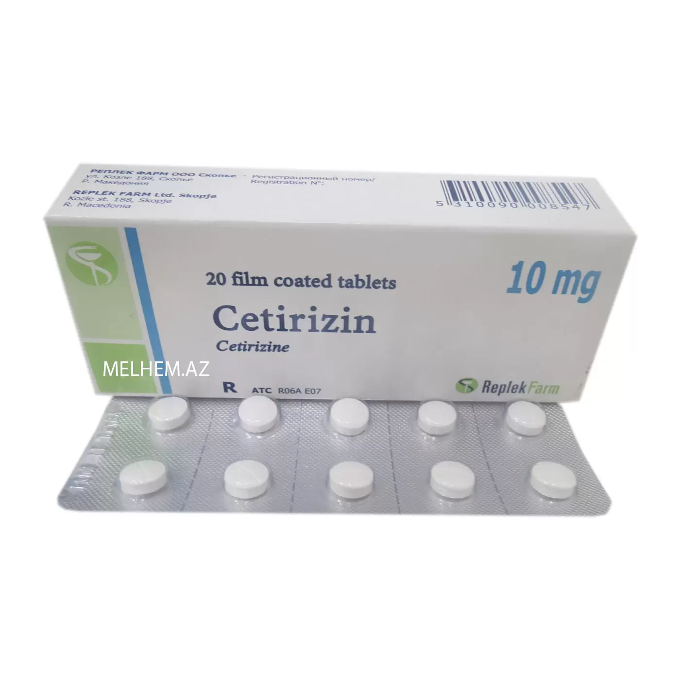 CETİRİZİN 10MG N20
