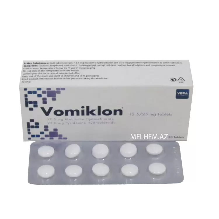 VOMİKLON 12.5\25MQ