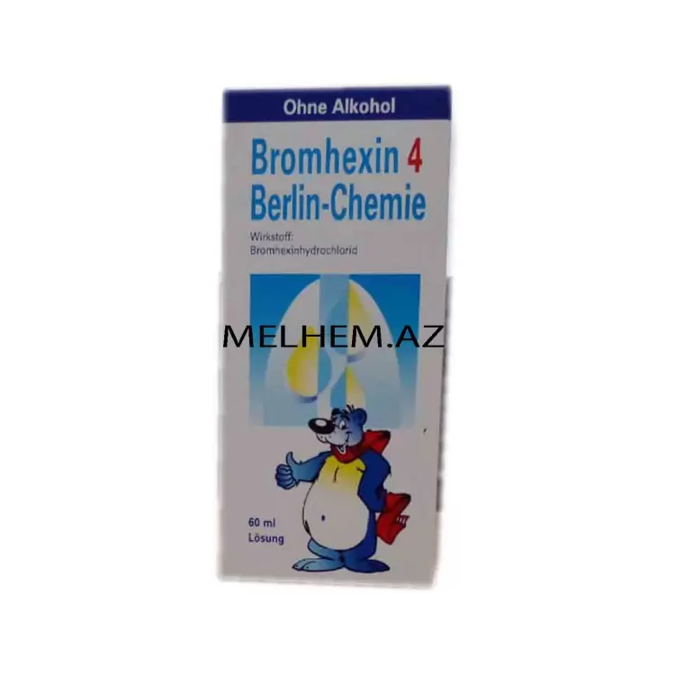 BROMQEKSIN 4 BERLIN XEMI 60 ML (MƏHLUL)