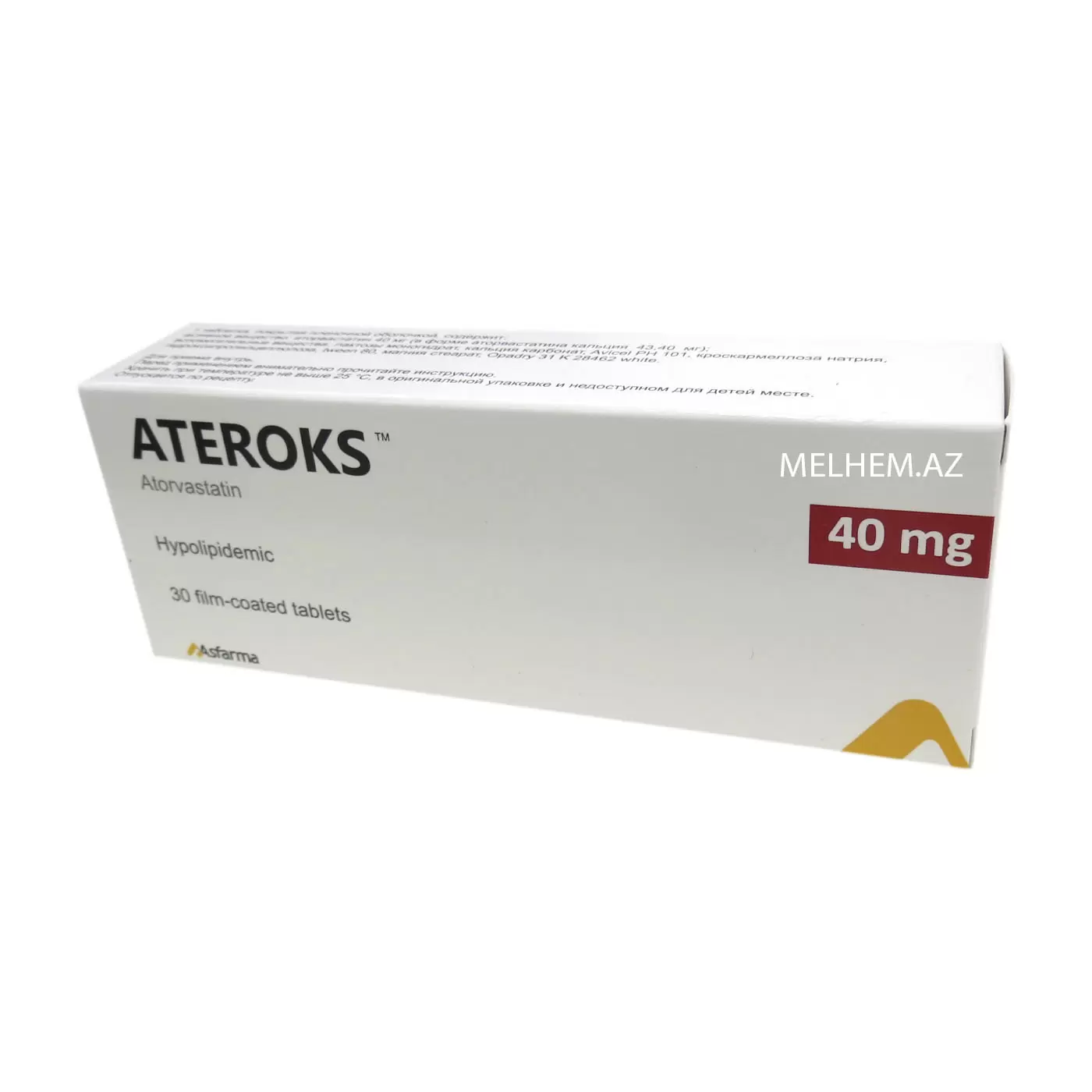 ATEROKS 40 MQ N30 (TABLET)