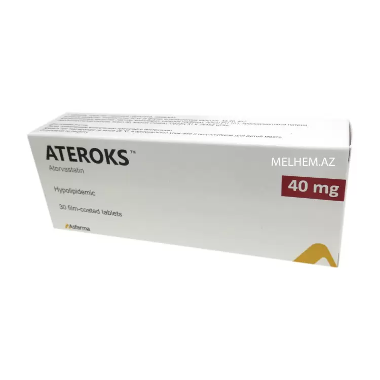 ATEROKS 40 MQ N30 (TABLET)