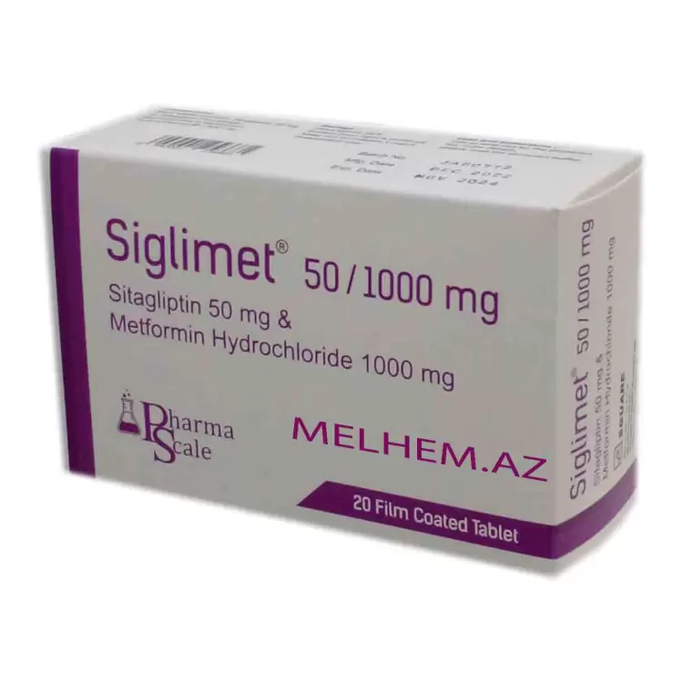 SIGLIMET 50/1000 MQ N20 (TABLET)