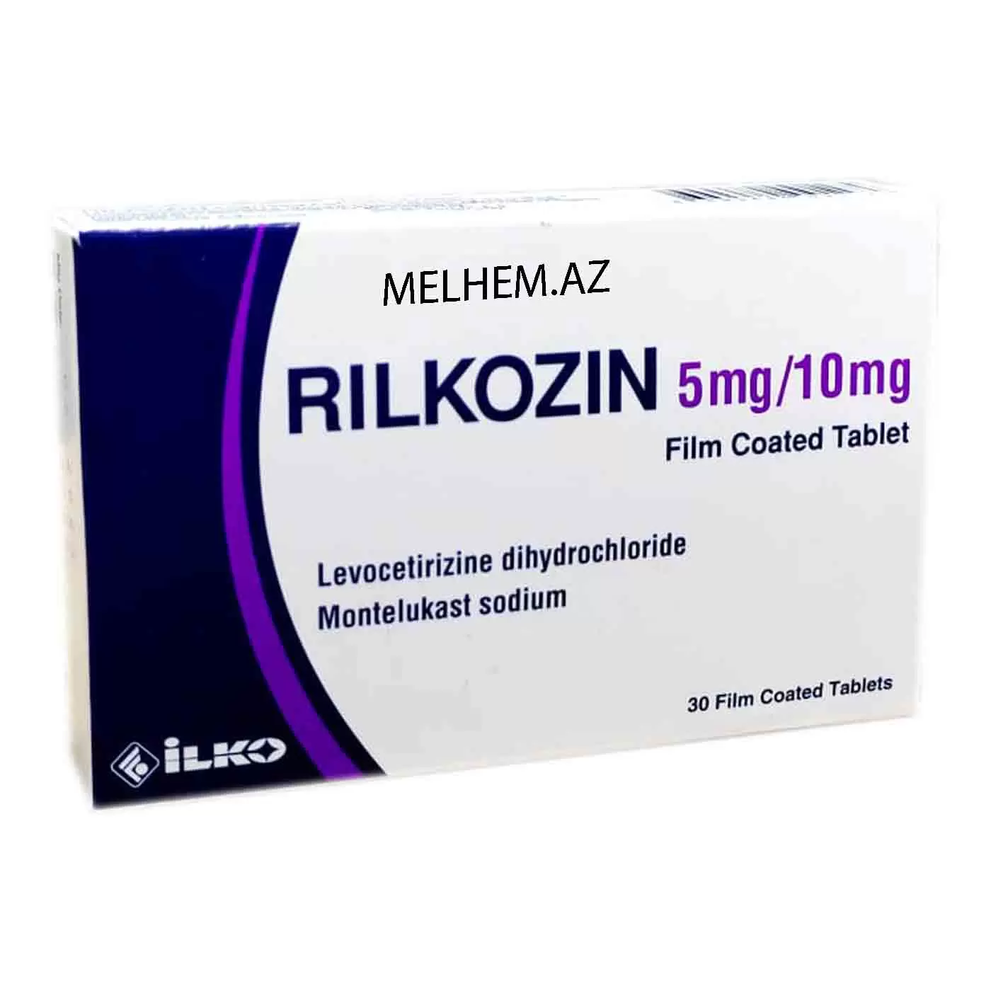 RILKOZIN 5 MG/10 MG N30 (TABLET)