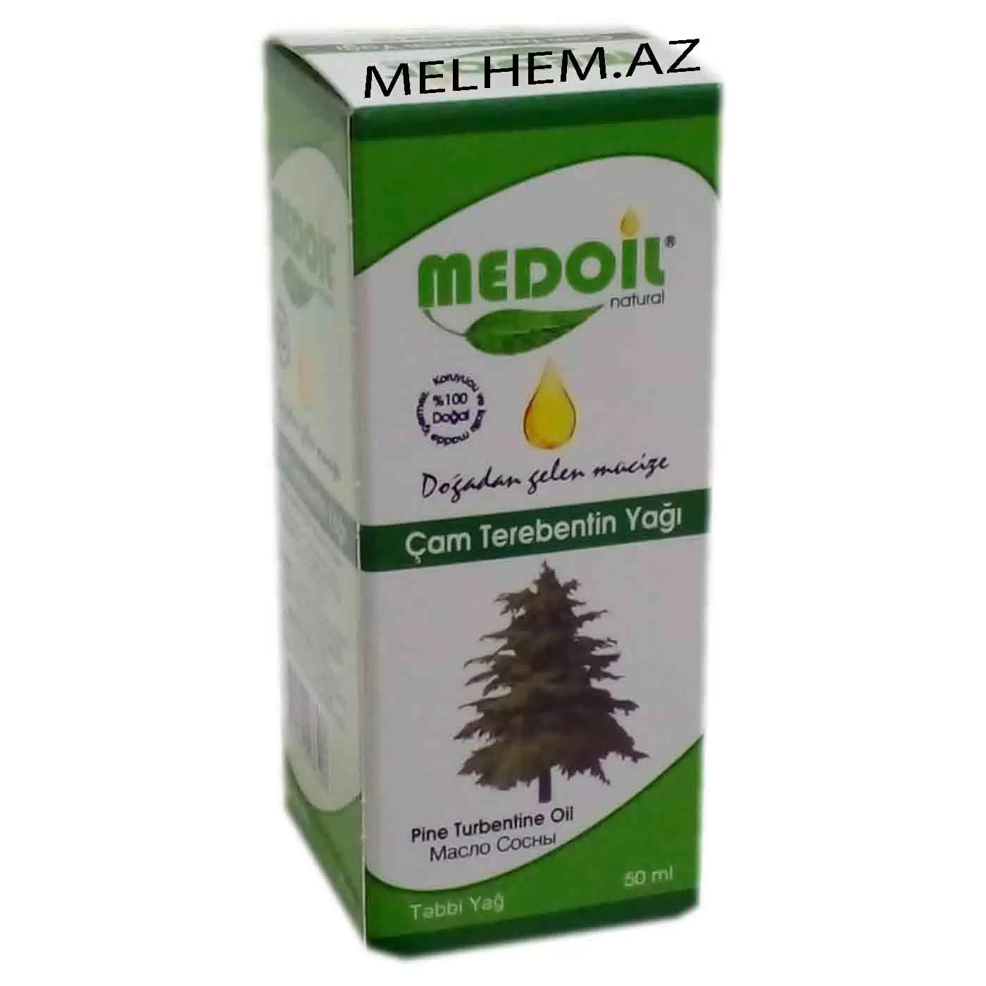 ŞAM TEREBENTIN YAĞI 50 ML (YAĞ)