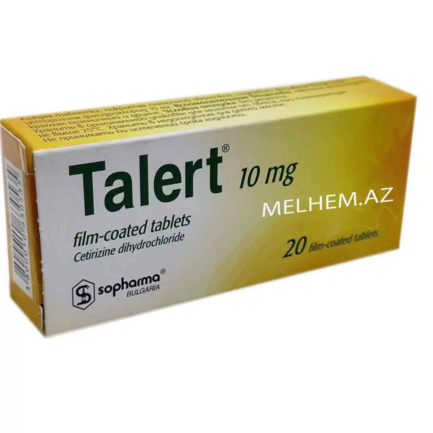 TALERT 10 MQ N20 (TABLET)
