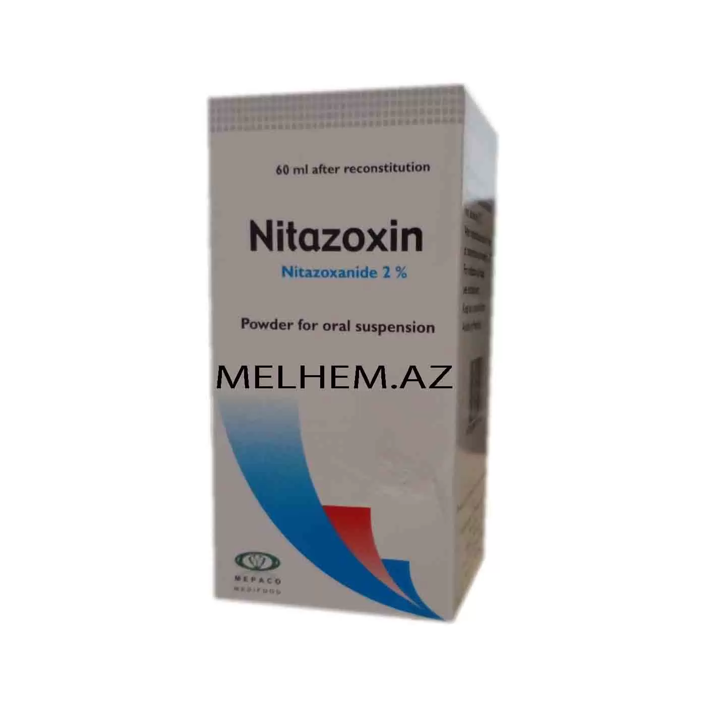 NITAZOXIN 2% 60 ML (SUSPENZİYA)