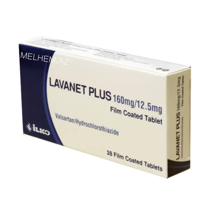 LAVANET PLUS 160/12.5 MG N28