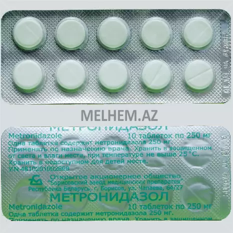 METRONİDAZOL 250 MQ