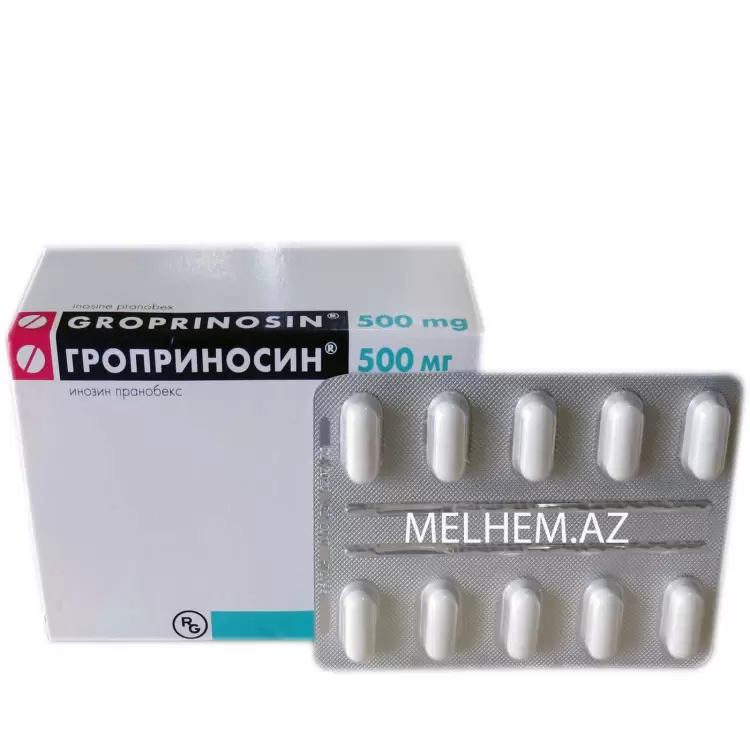 QROPRINOSIN 500 MG