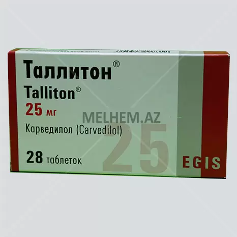 TALLİTON  25 mq tabletlər.