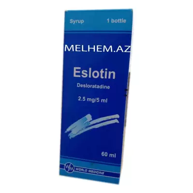 ESLOTIN 60 ML (SİROP)