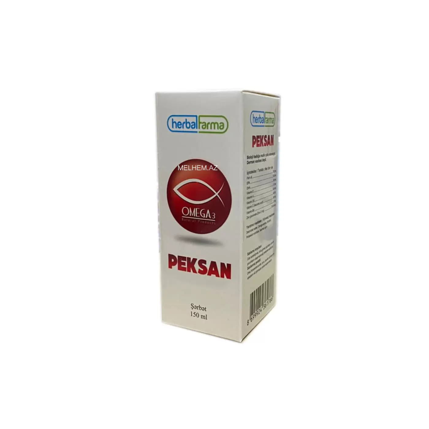PEKSAN SİROP 150 ML