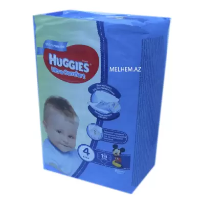 HUGGIES N4 ( OĞLAN ÜÇÜN )