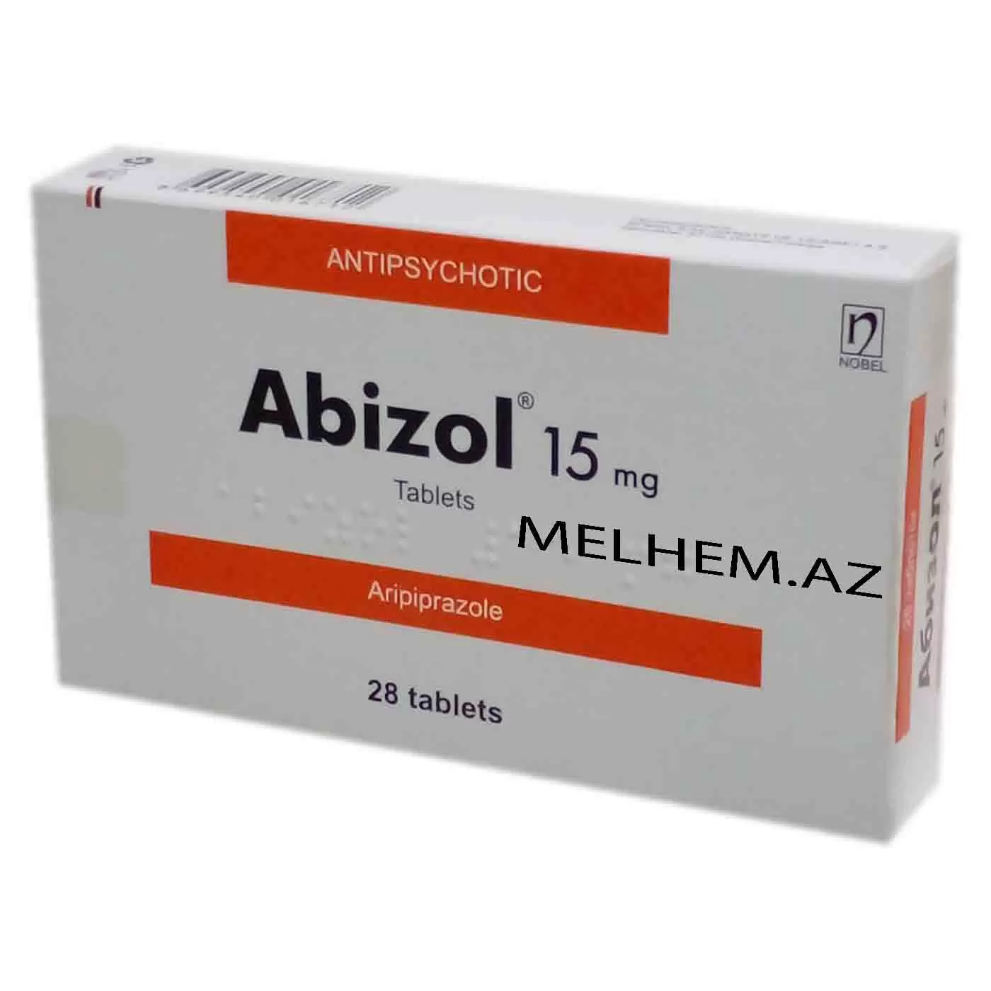 ABIZOL 15 MQ N28 (TABLET)
