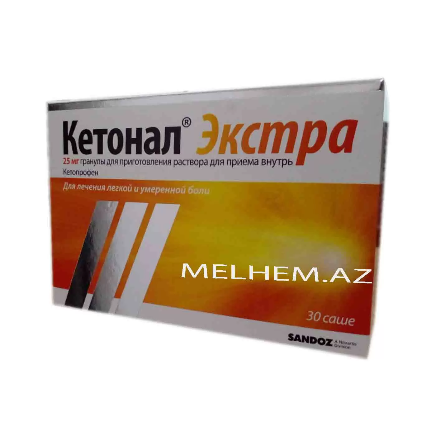 KETONAL EKSTRA 25 MQ N30 (QRANULLARDIR)