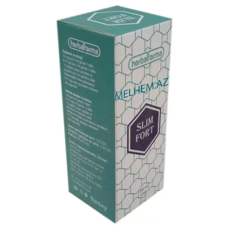 SLIM FORT 200 ML (ŞƏRBƏT)