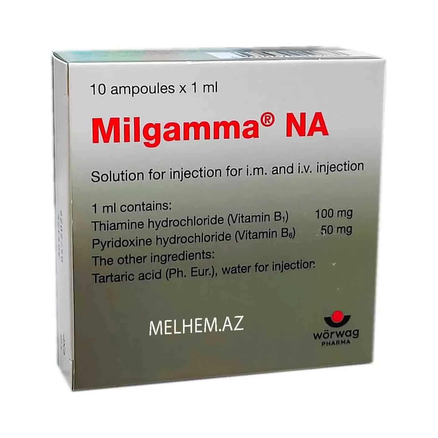 MİLQAMMA NA N10 (AMPULA)