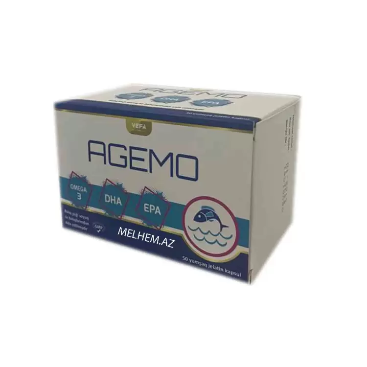 AGEMO OMEGA 3 N50 KAPSUL
