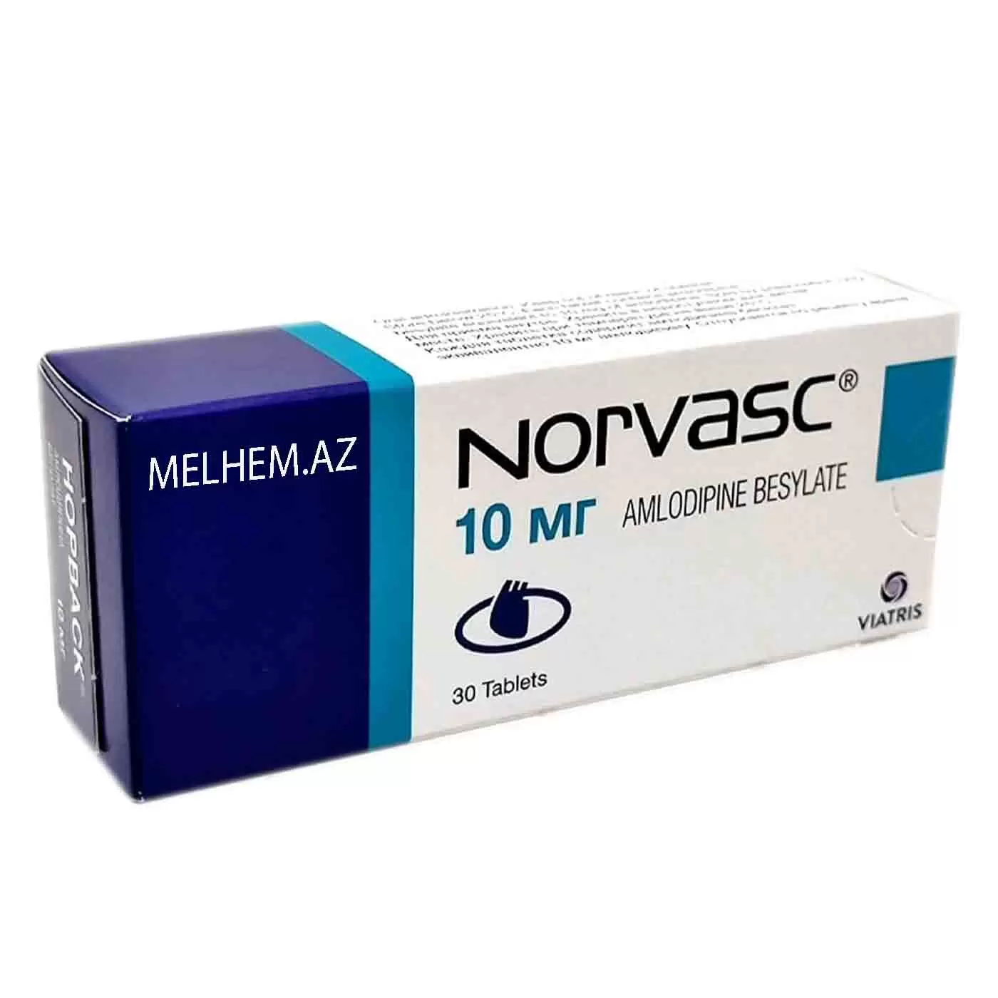 NORVASC 10 MG N30 (TABLET)