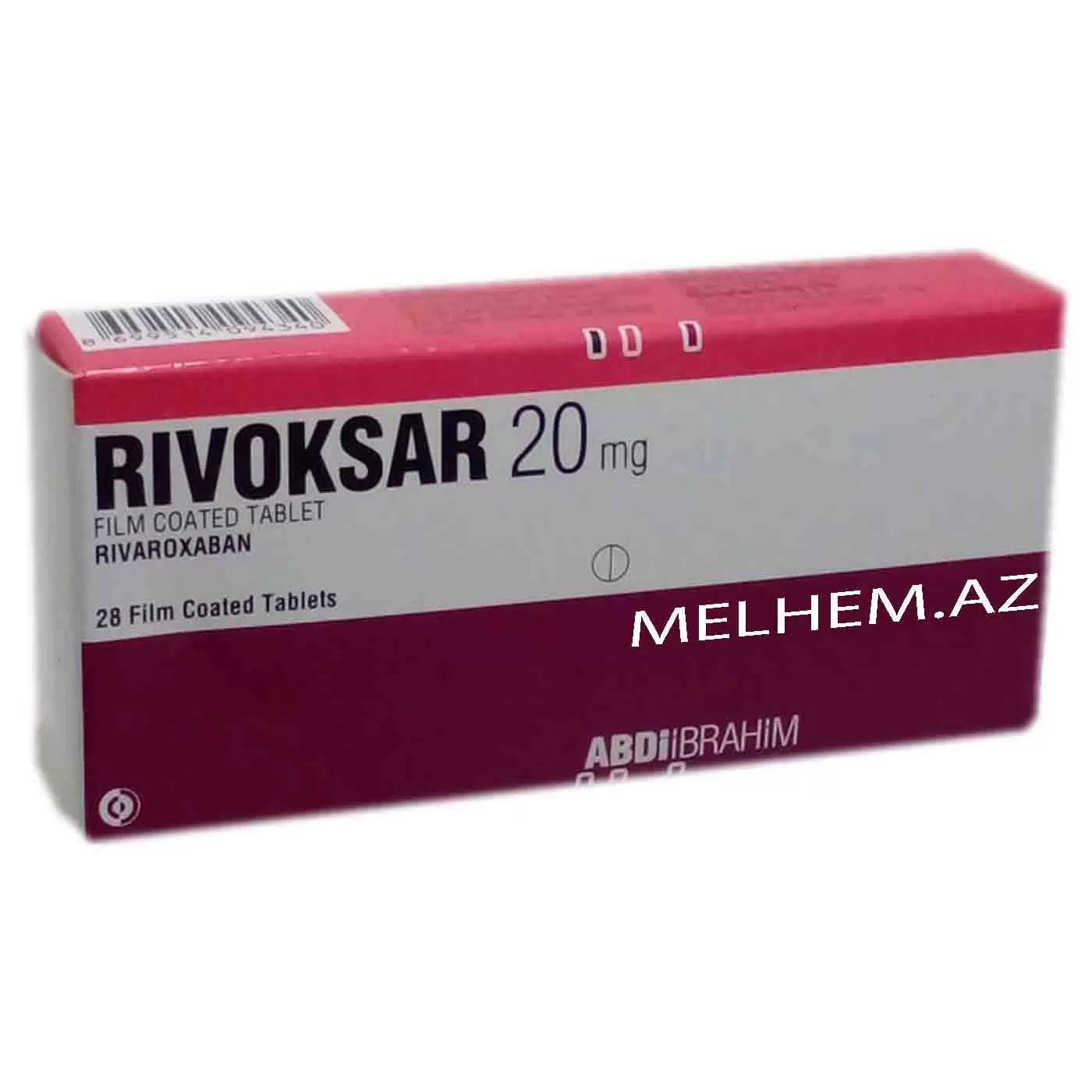 RIVOKSAR 20 MQ N28 (TABLET)