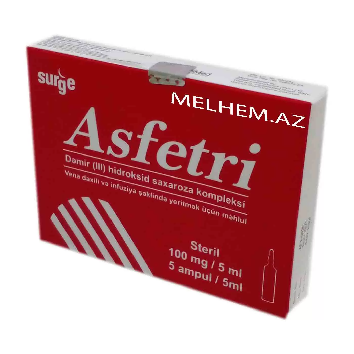 ASFETRI 5 ML N5 (AMPUL)