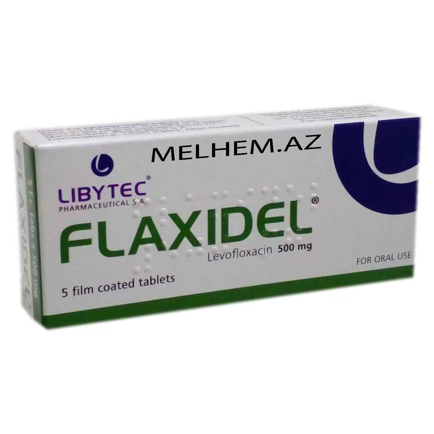FLAXIDEL 500 MQ N5 (TABLET)