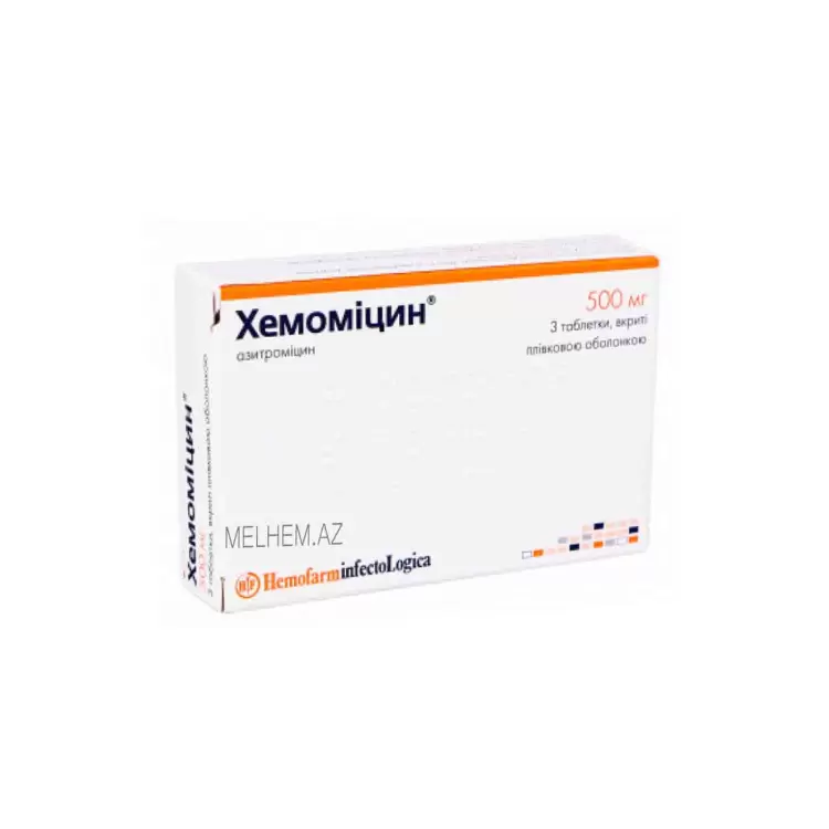 HEMOMİSİN  500MQ N3