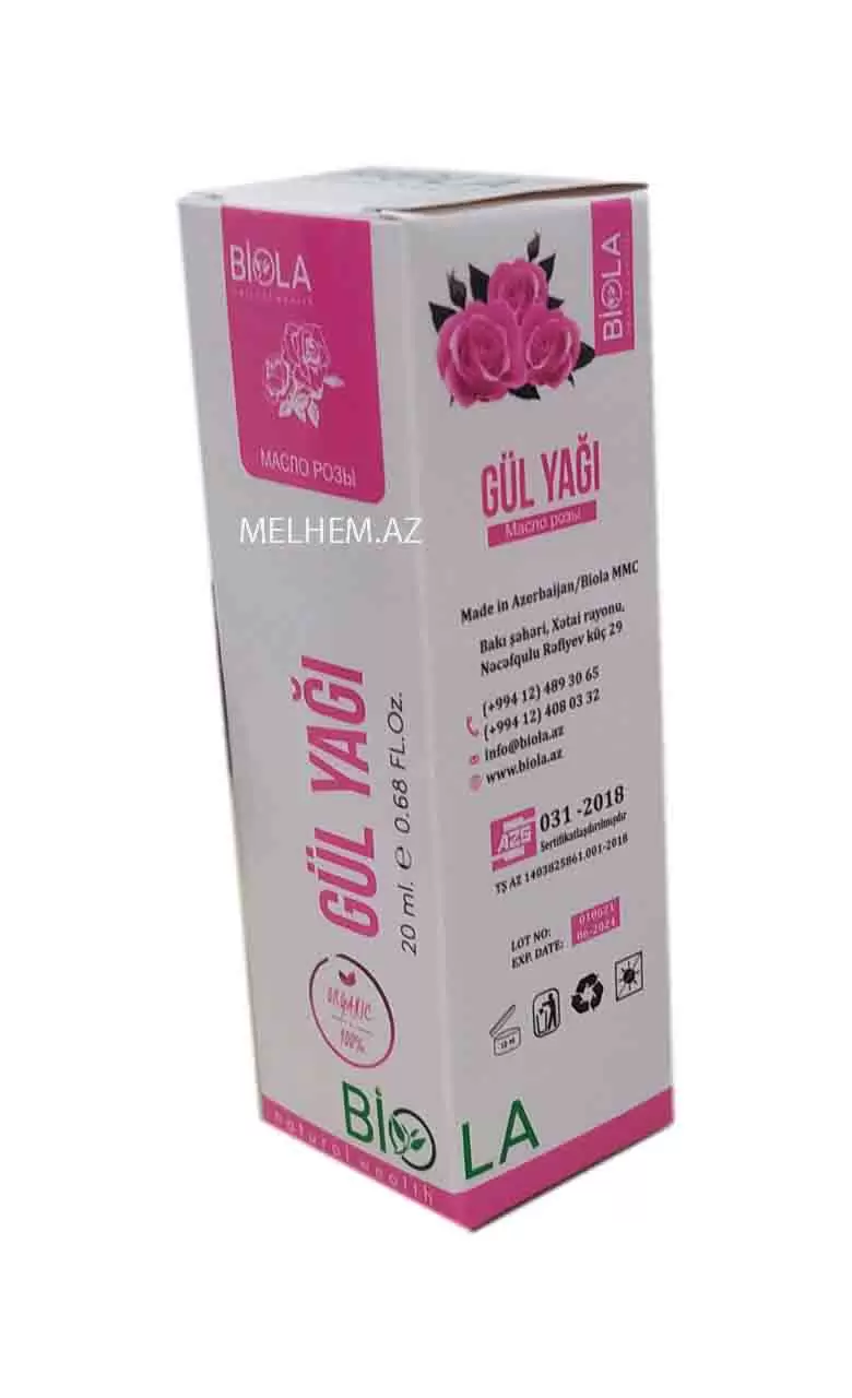 GÜL YAĞI 20ML
