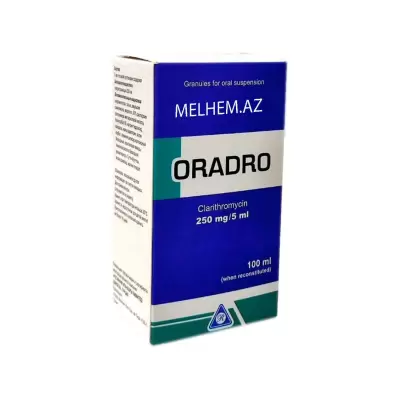 ORADRO 100 ML (SUSPENZİYA)