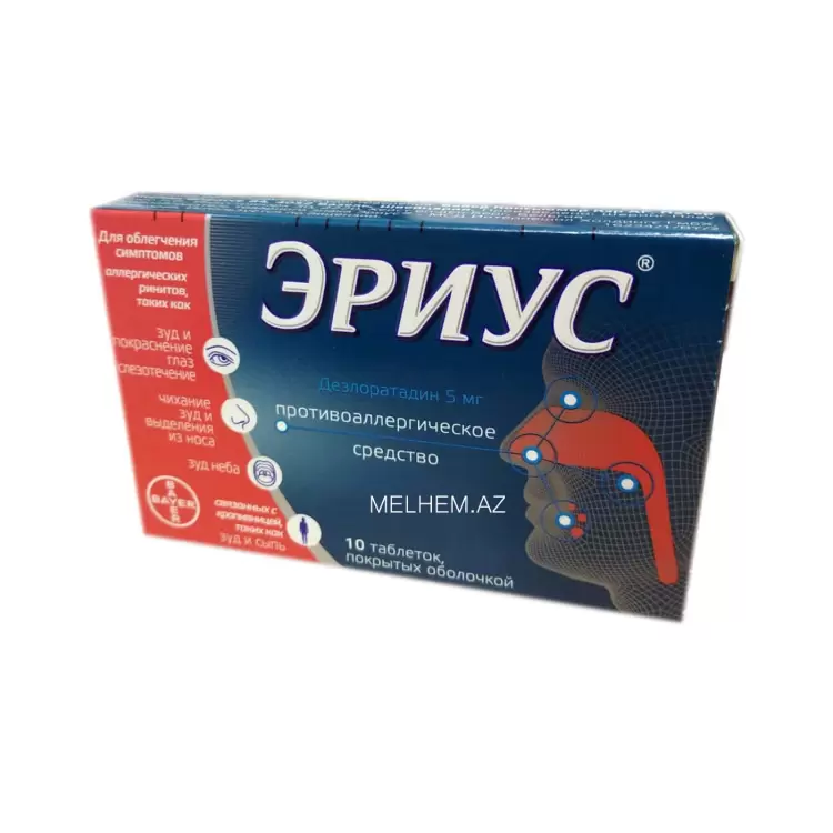 ERİUS 5 MQ N TABLET