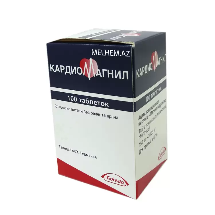 KARDİOMAQNİL  150 MG N100