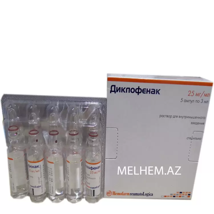 DİKLOFENAK (ampula)