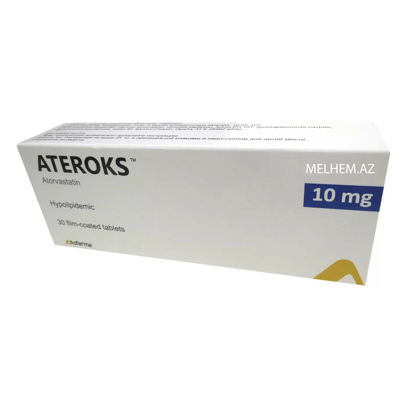 ATEROKS 10 MQ N30 (TABLET)