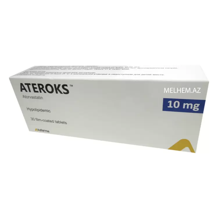 ATEROKS 10 MQ N30 (TABLET)