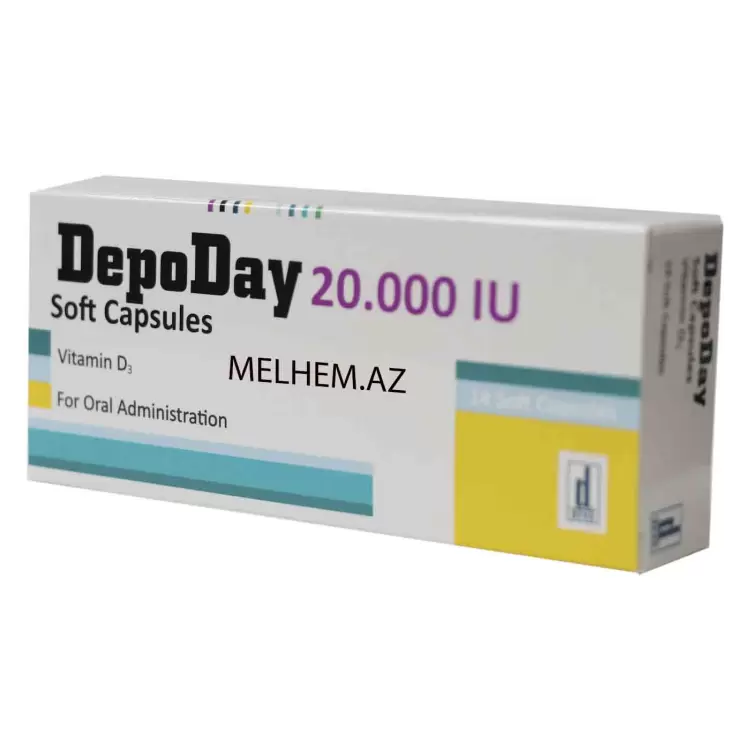 DEPODAY 20.000 IU N14 (KAPSUL)