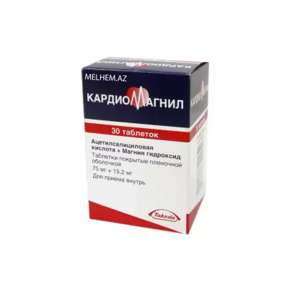 KARDİOMAQNİL 75 MG N30