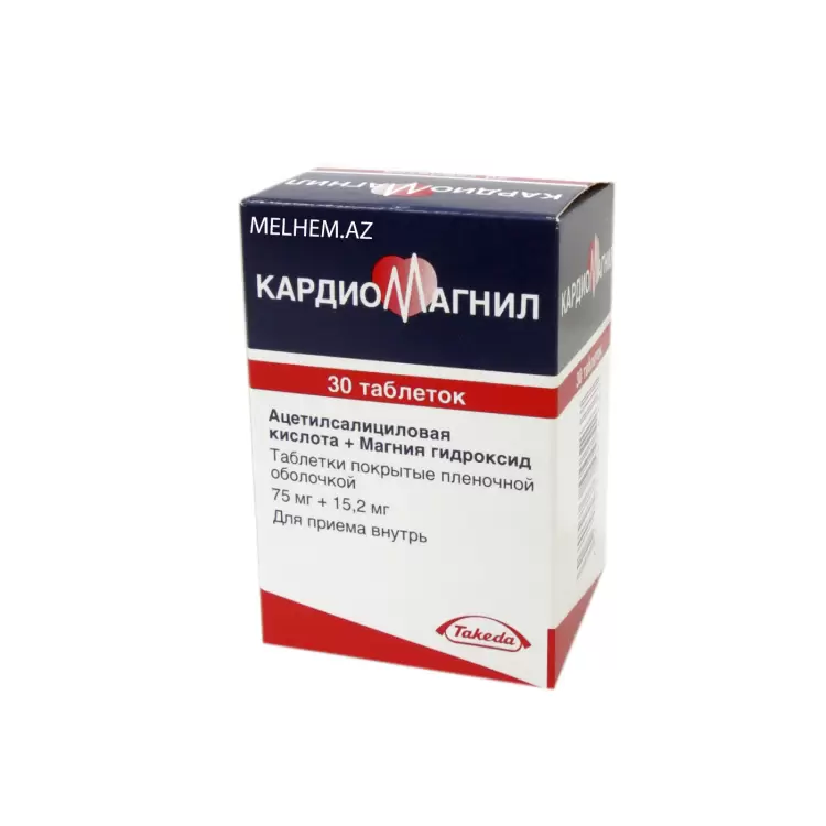 KARDİOMAQNİL 75 MG N30