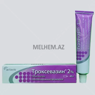 TROKSEVAZİN GEL 2%