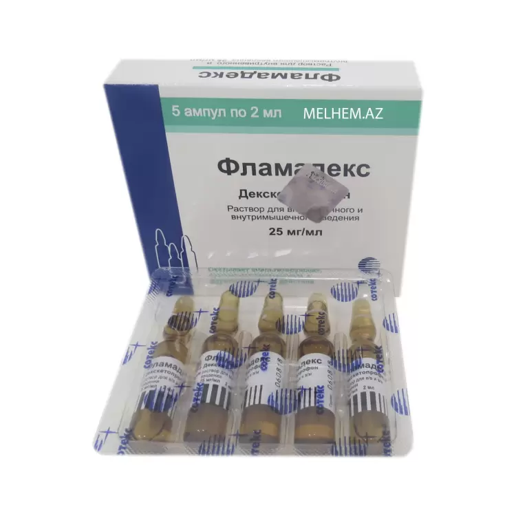 FLAMADEKS 25 MQ N5 (AMPUL)