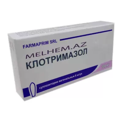 KLOTRIMAZOL 100 MQ N6 (ŞAM)