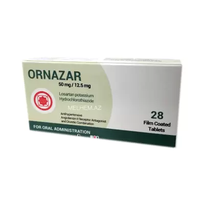 ORNAZAR 50 MQ/12.5 MQ N28 TABLET