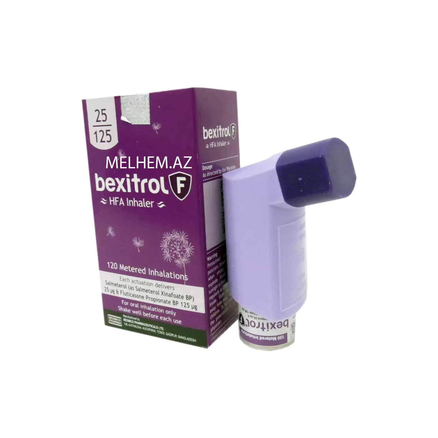 BEKSİTROL-F 25/125 MKQ 120 DOZA