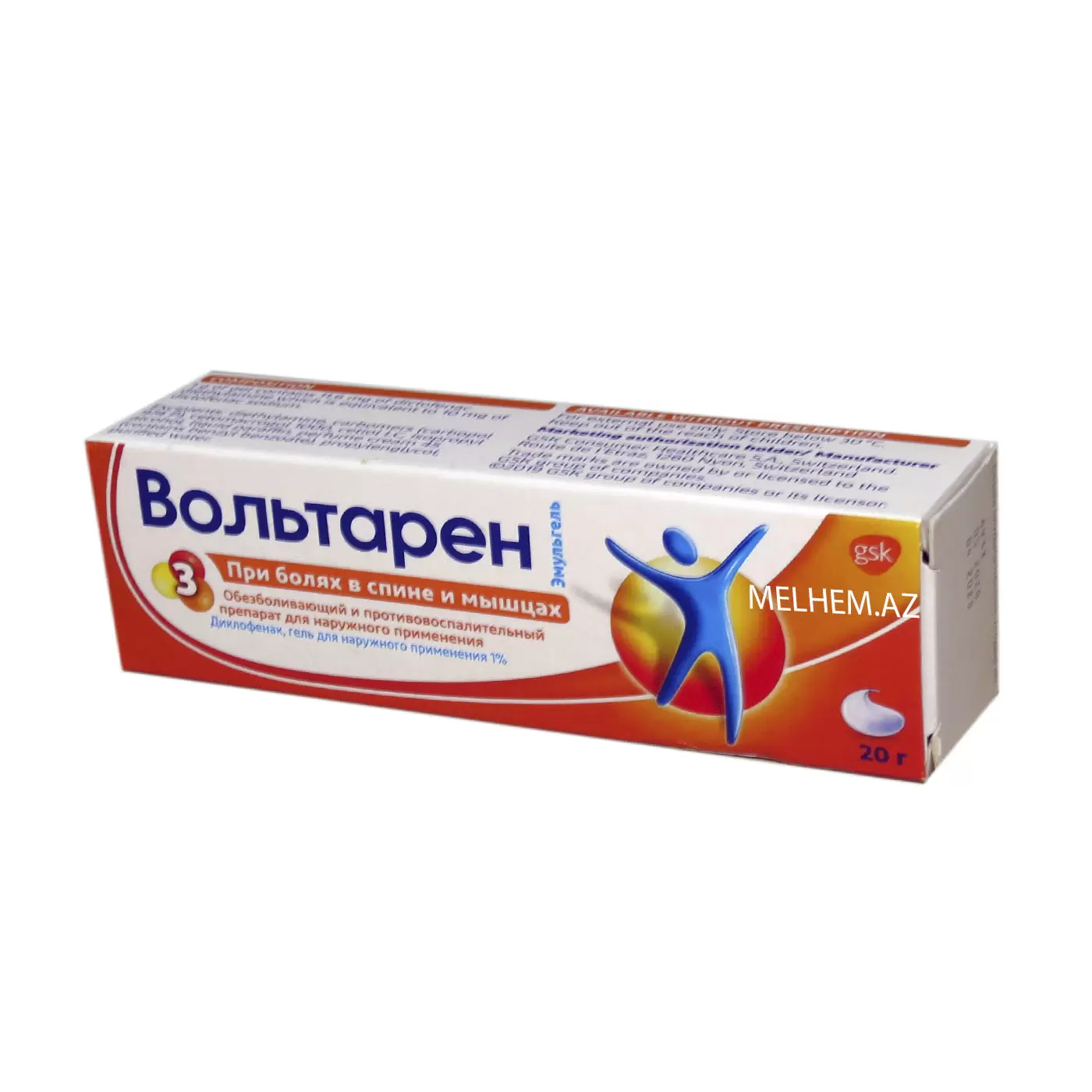 VOLTAREN GEL 20G