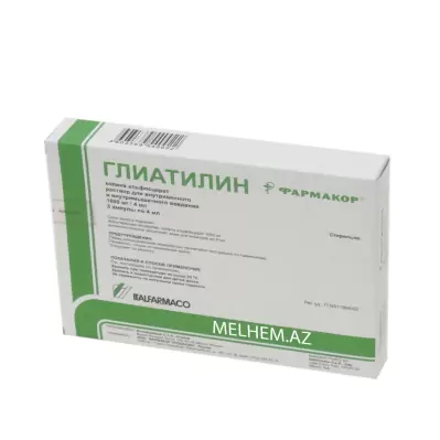 GLİATİLİN 1000 MQ\4 ML N3